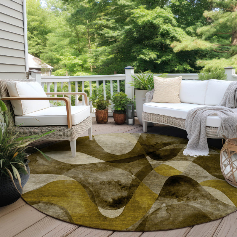 Tapis intérieur / extérieur Altair, Rond 8 pi
