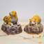 Porcelain Leopards Pair