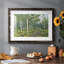 Dans la forêt - reproduction encadrée rustique avec tableau mat-992877386-992877391