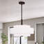 Lustre cylindrique à abat-jour Flaire 4-1010880159-1010880157