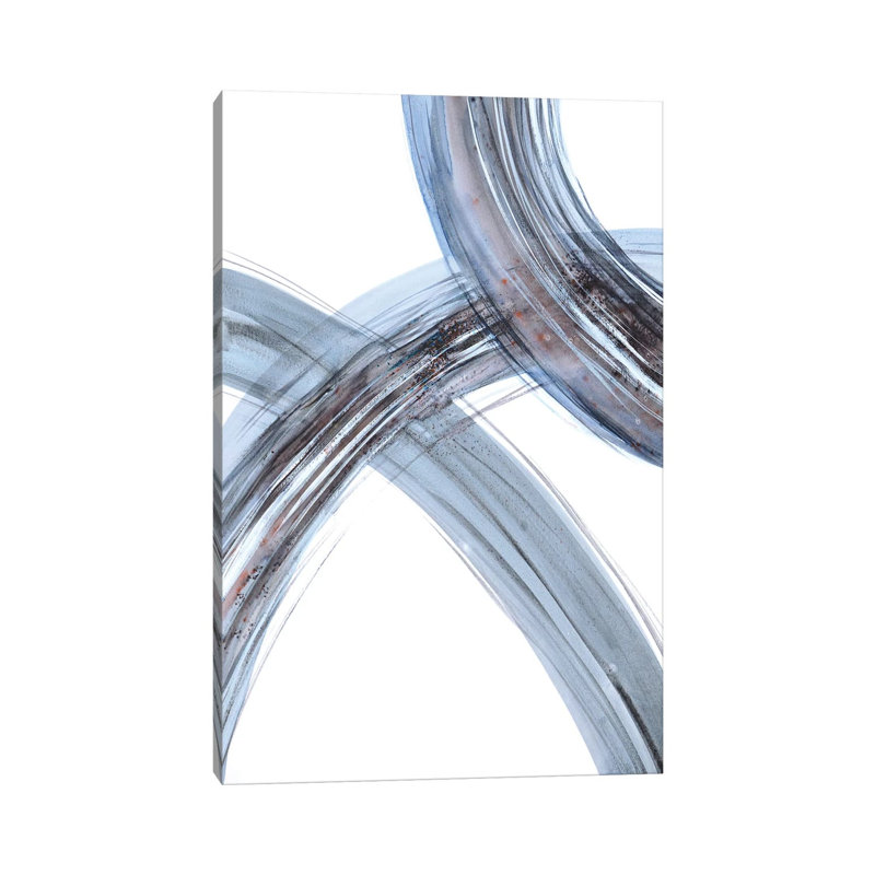 Lines II 1 Piece Wrapped Canvas Wall Art, 20.32 cm H x 30.48 cm W