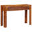 Console Table Honey Brown Solid Acacia Wood 43.3 X 13.8 X 29.5 In