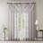 Diamond Sheer Embroidered Waterfall Valance Grey 38X46"-114486886