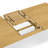 Contemporary Extendable Dining Table in Oak