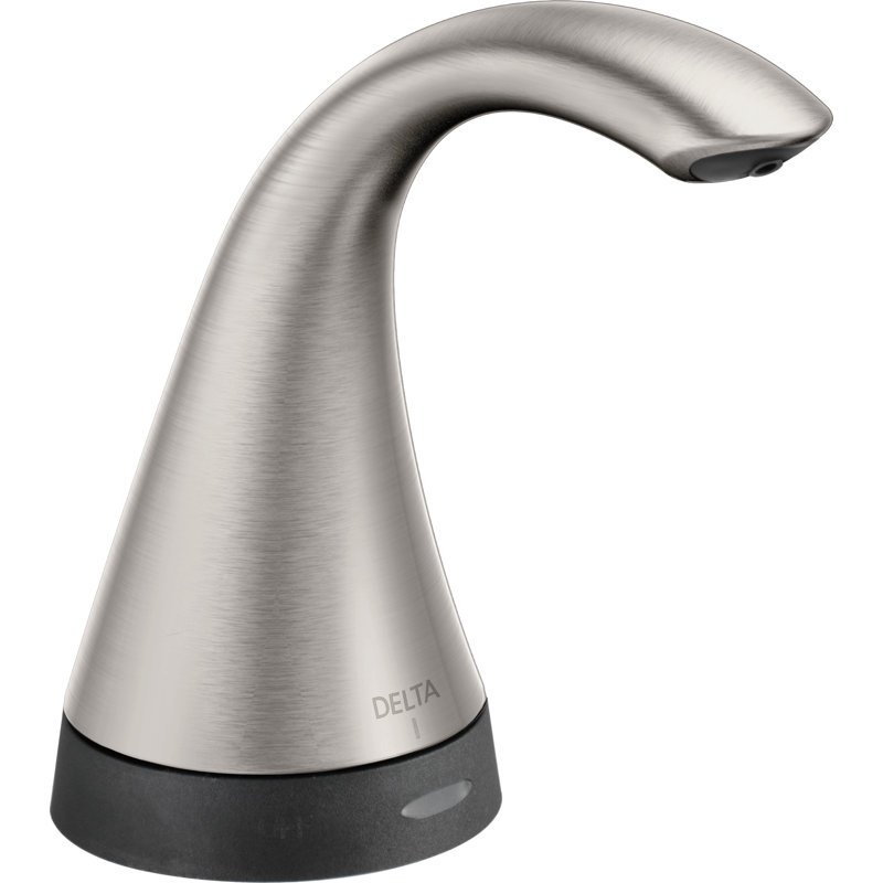 Addison Transitional Touch Soap Dispenser, Brilliance Stainless