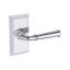 Dunsmoor Full Dummy Lever with Chamfered 5in Rose in Matte Black-1753861747
