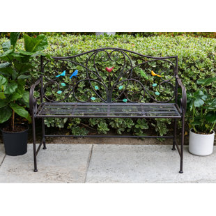 Iron Outdoor Bench
