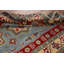 Tapis oriental bleu clair Kazak 5 x 6