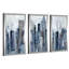 «City Mood» par Carol Robinson - peinture sur cadre 3 pièces-1397749404