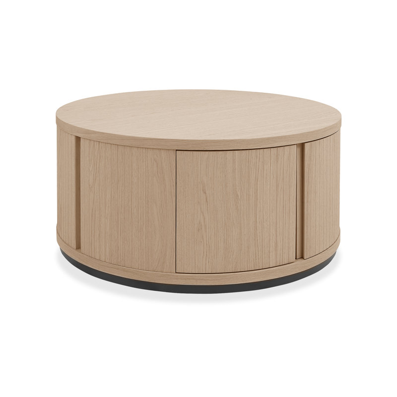 Coffee Table with Storage, Beige