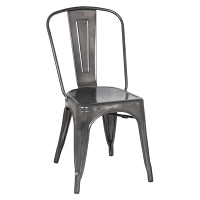Chaise d'appoint en métal 74522