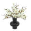 Magnolias Arranged in a Ceramic Pot