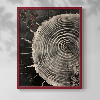 ABSTRACT Series CXCV  -Premium Framed Print -Ready to Hang - No Nails Required