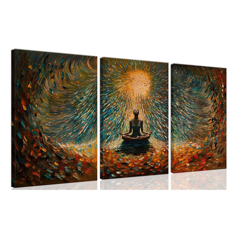 3 Piece Wrapped Canvas Print