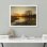 «Natural Scenery Vintage Wall Art Natural Landscape Country Farmhouse», reproduction d'art encadrée sur papier