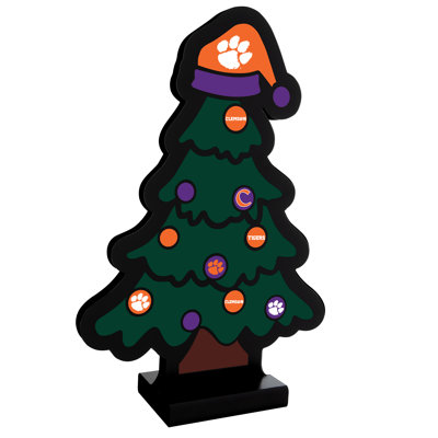 NCAA Clemson Tigers Infinity Christmas Tree LED Light
