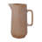 Stoneware Ribbed Pitcher