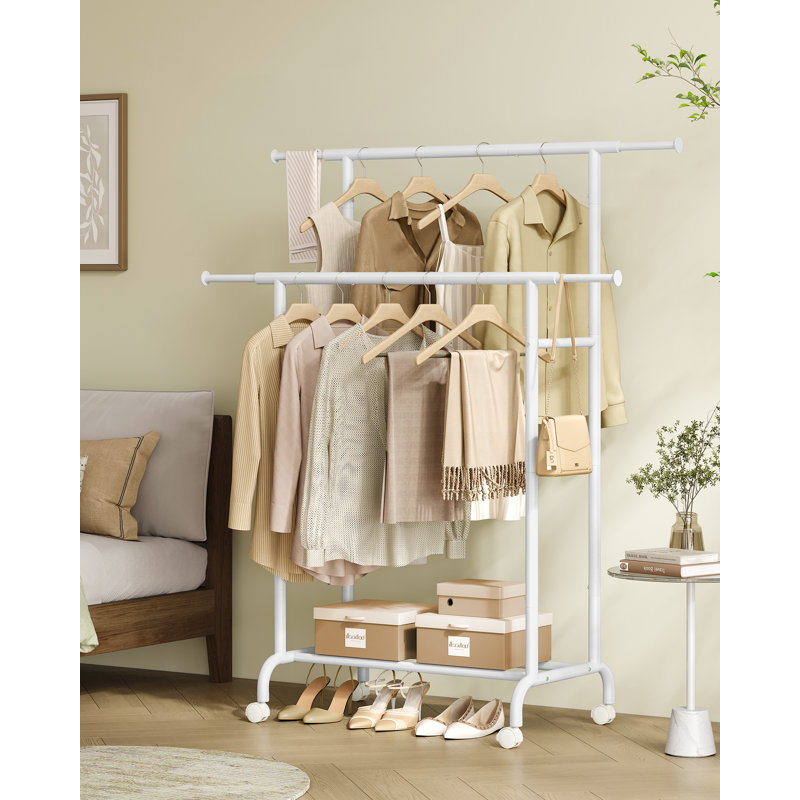 Rolling Clothing Rack