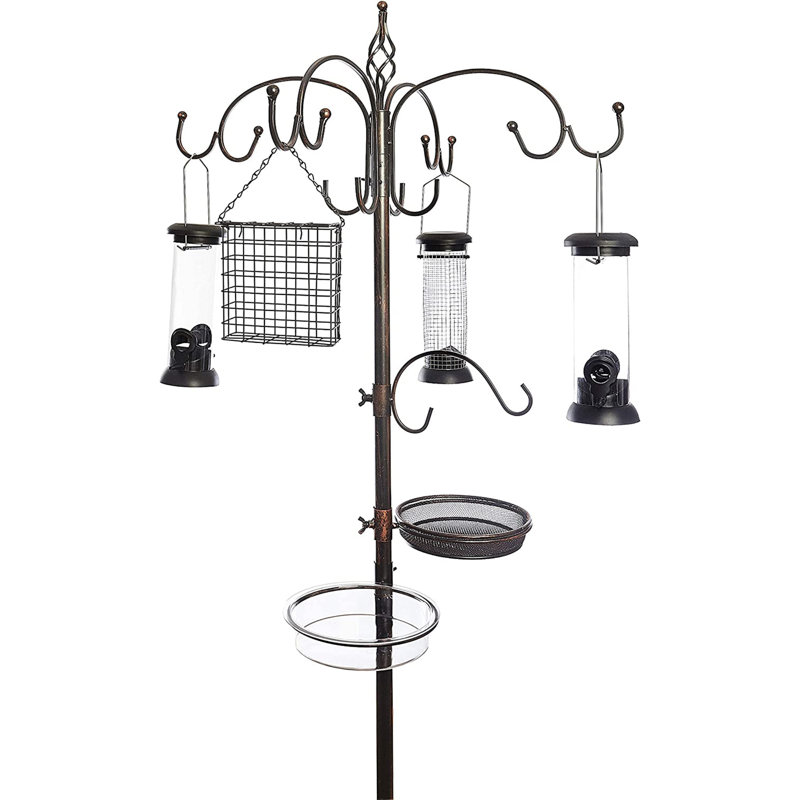 Ardyth Metal Pole Feeding Station