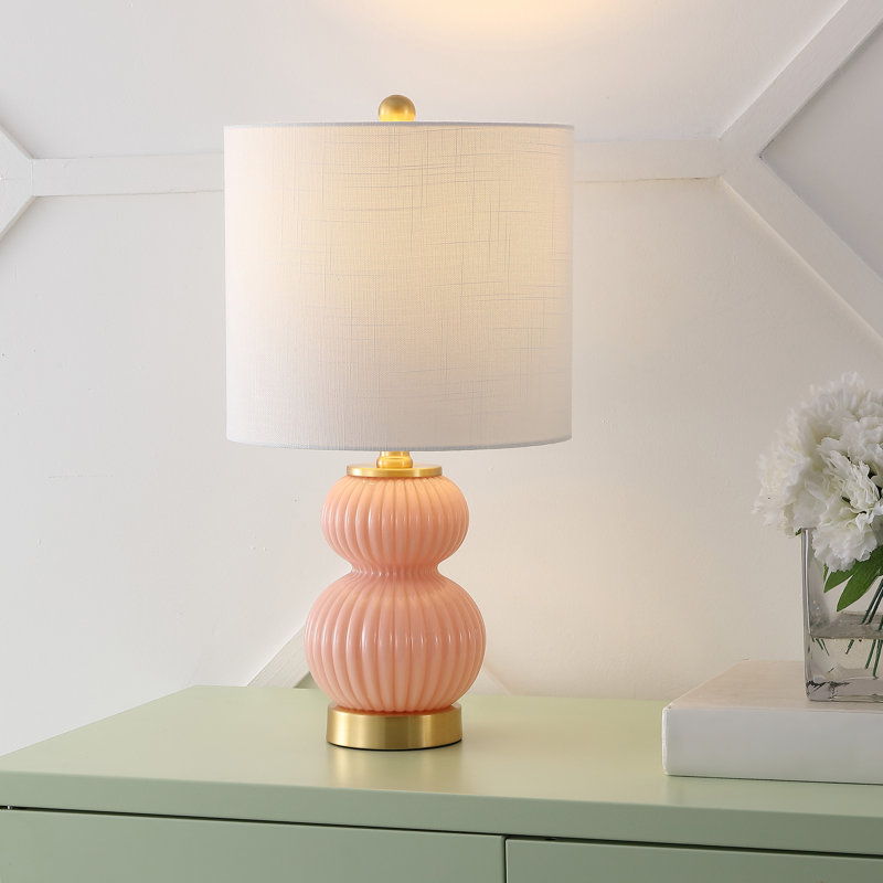Lampe de table 20 po Exmore, Rose