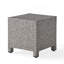 Charmante table d'appoint en rotin de polyéthylène pour un décor extérieur polyvalent-886596662