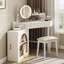 Meuble-lavabo de coin avec miroir et lumières DEL