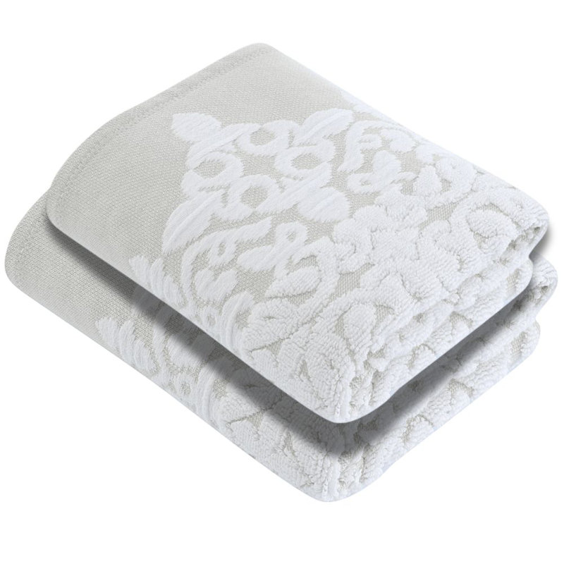 Luxury Turkish Bath Towels, 100% Turkish Cotton, Quick Drying, High Absorbency, Soft Towels For Home and Bath, Oversized 40"W x 60"L 2-Piece Bath Sheet Charm Style