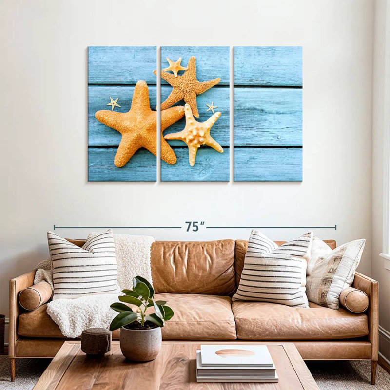 Rustic Starfish, 36" H x 57" W
