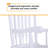 Outdoor Rocking Solid Wood Chair (Set of 2)