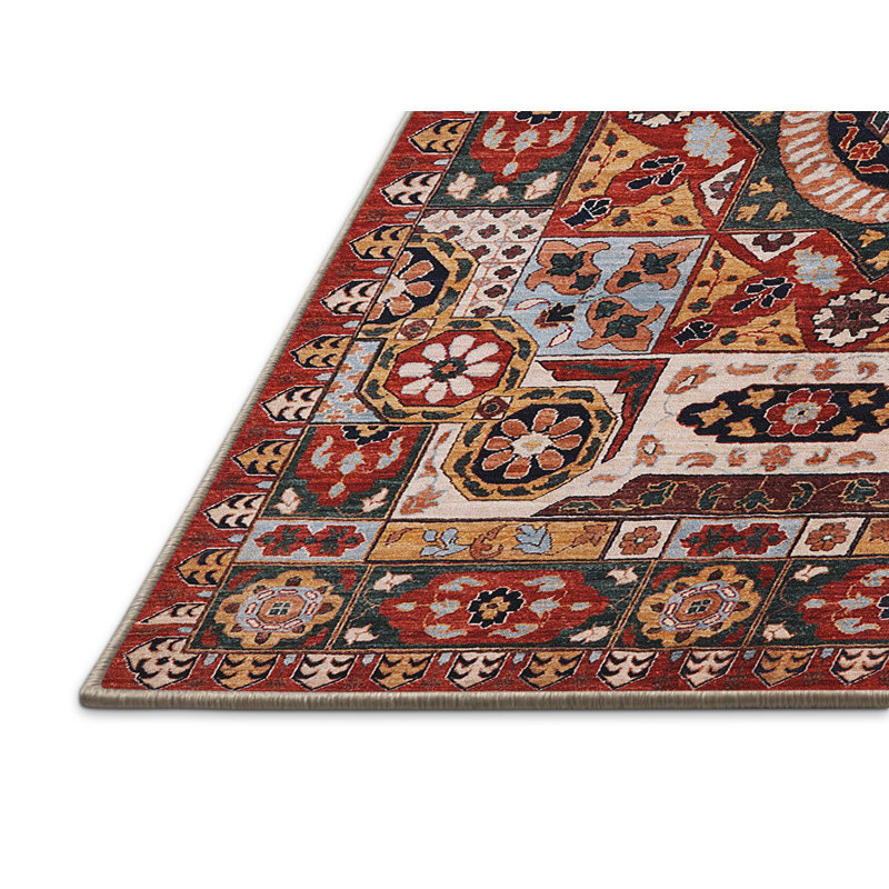 Oriental Indoor Rug, Rectangle 6' x 9'