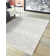 Igon Geometric Ivory Aqua Area Rug