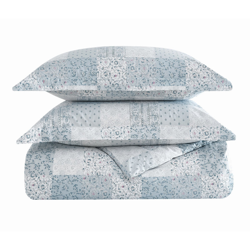 The Farmhouse by Rachel Ashwell Bohemian Rhapsody Comforter Set, Queen Comforter + 2 Standard Shams