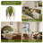 Tassel Lampshade - Retro Country Style Green Bead Tassel Lampshade,18cm Artistic Atmosphere Replacement Lamp Accessory For Living Room