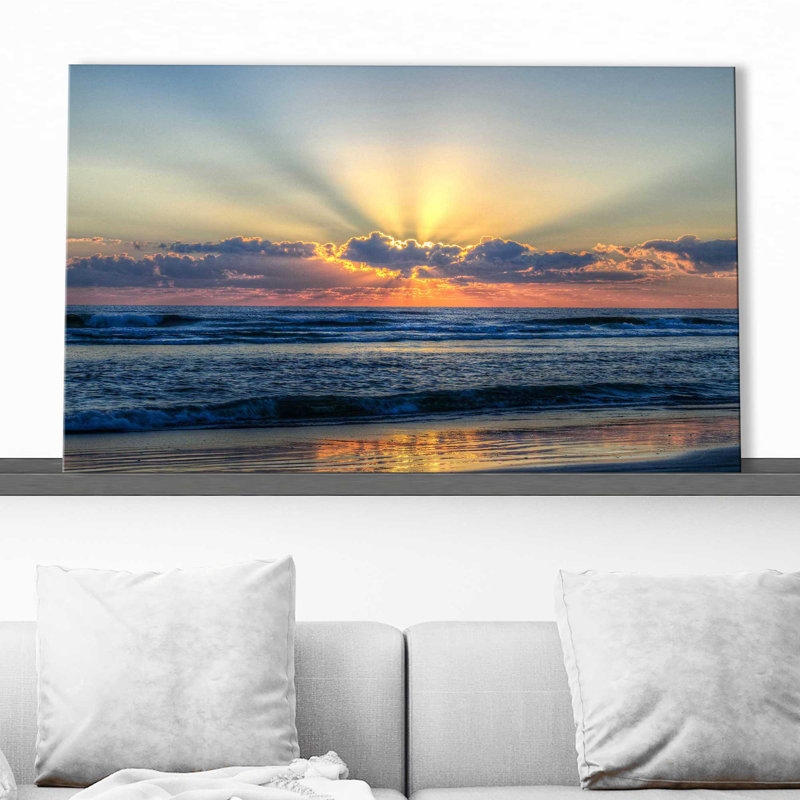 Radiant Dawn par - photographie, Toile tendue, H 24 po x l 40 po x P 1,5 po