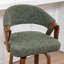 Tabouret de comptoir pivotant rembourré Providence-123200640