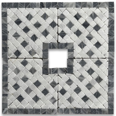 6" x 18" Marble Mosaic Wall & Floor Tile