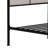Linen Upholstered Platform Metal Bed Frame with fabric Headboard and Footboard