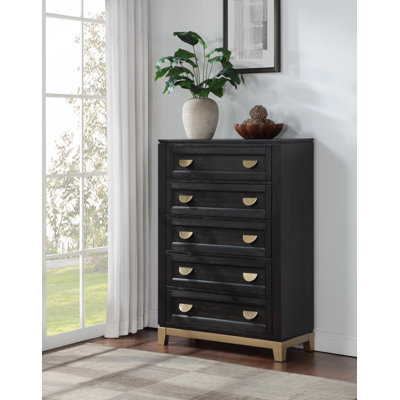 Black/Gold Chest