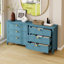 Armoire 3 tiroirs, mobilier américain, convient à la chambre à coucher, au salon et au bureau