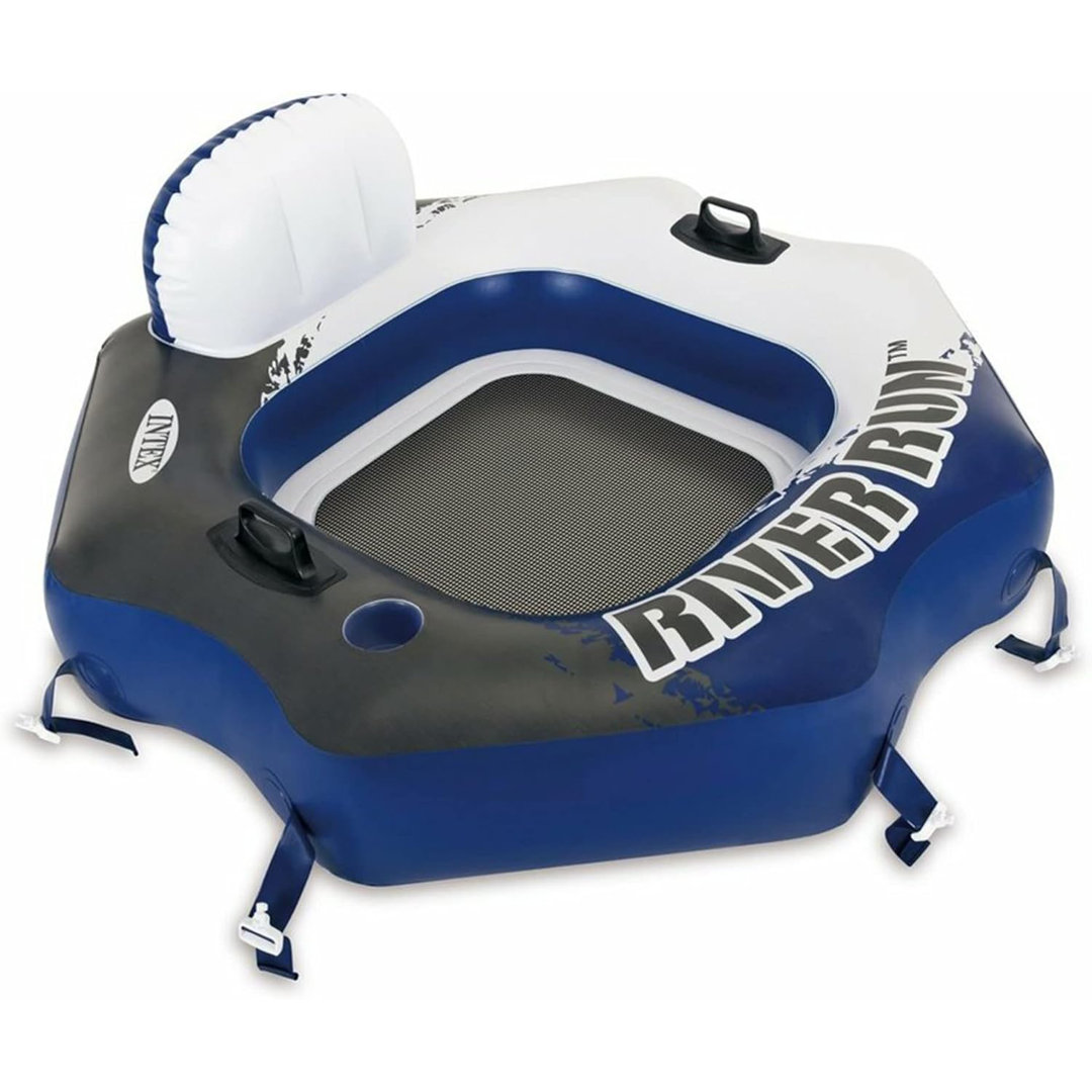 Intex 58854Ep River Run Single Person Connecting Lounge Tube Chair Toys & Inflatables Intex
