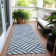 Kinslee Flatweave Geometric Rug