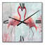 Très grande horloge murale Flamingo Power-1299493579