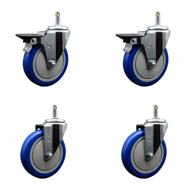 4 Piece Poly Caster Set