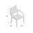 Alyisa Wood Patio Dining Chairs-1850481882