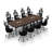 Winfred 120'' Rectangle Conference Table