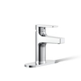 Taut Single-Control Lavatory Faucet with Escutcheon