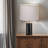 White No Slub Innsbruck Drum Lamp Shade