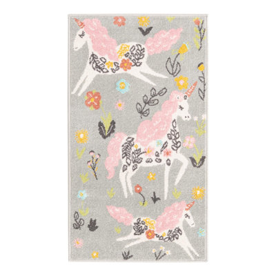 Whimsy Runner Polypropylene Plastic Rug