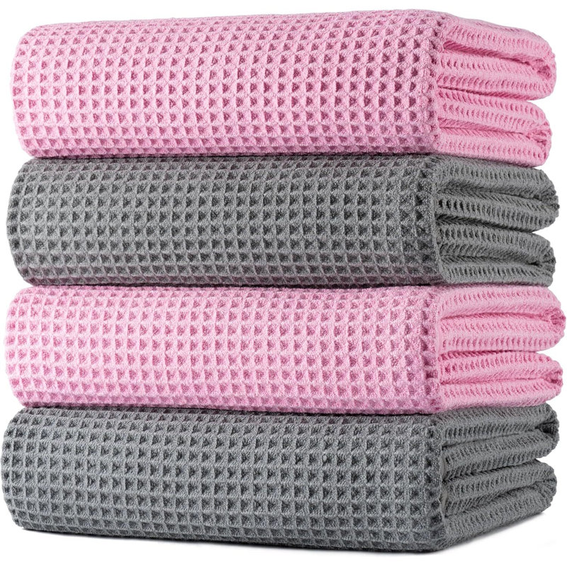 Bath Towel, Gray,pink