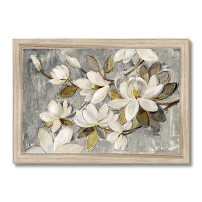 Magnolia Simplicity Neutral Grey 1 Piece Painting